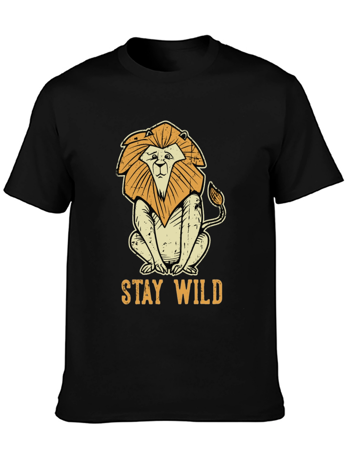Stay Wild Lion Graphic Tee