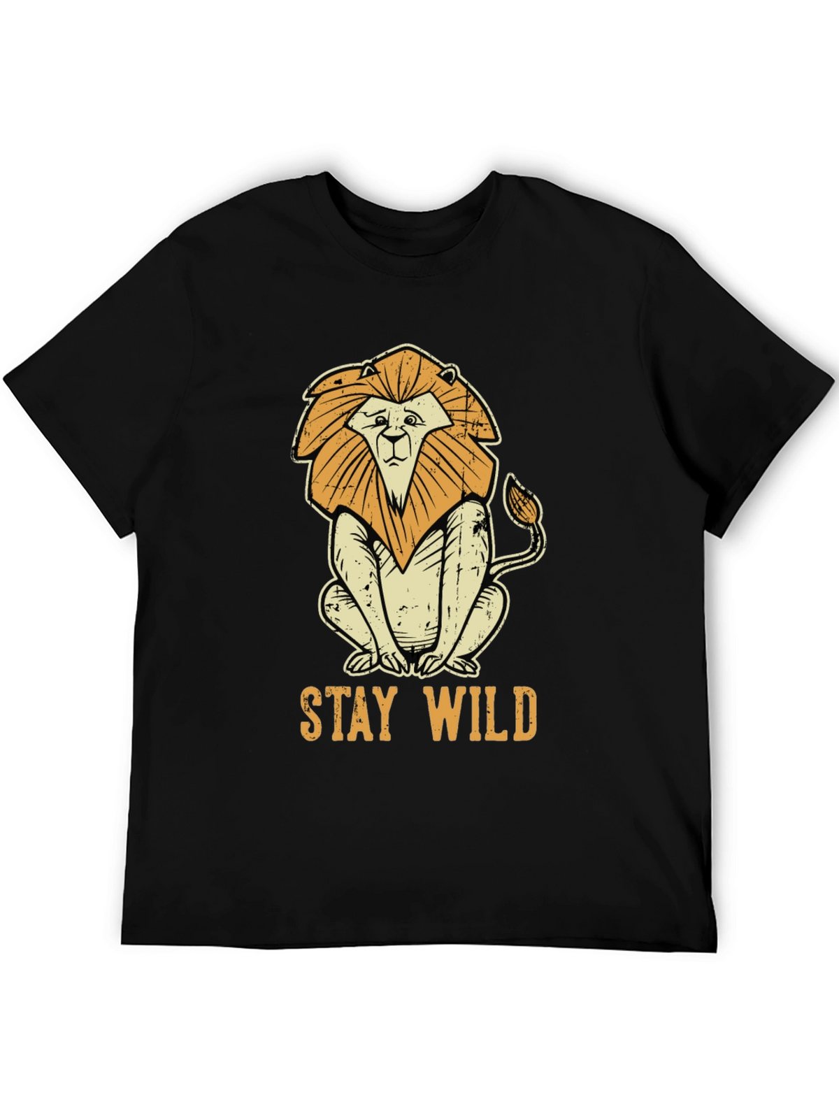 Stay Wild Lion Graphic Tee