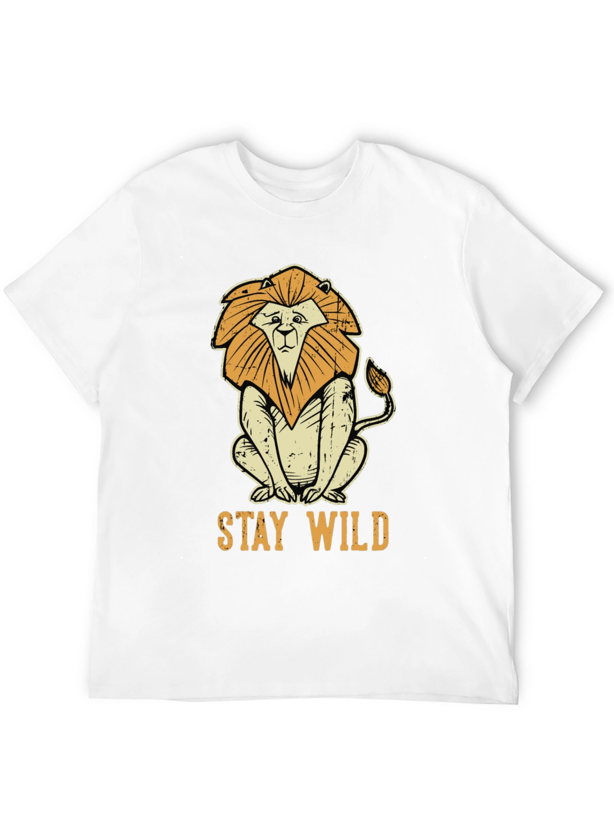 Stay Wild Lion Graphic Tee