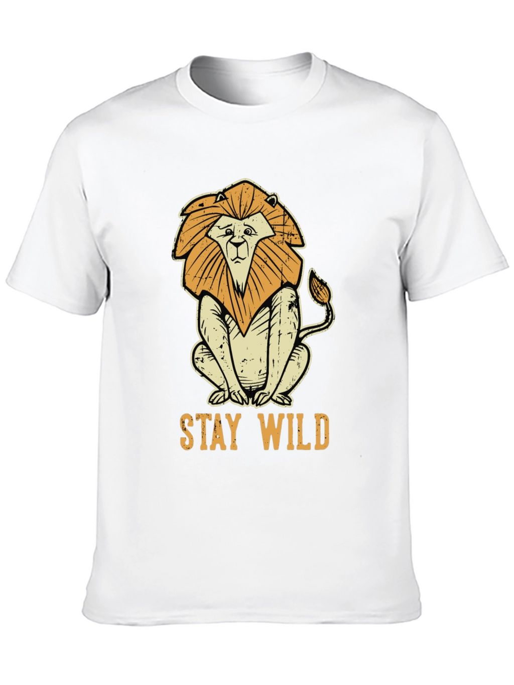 Stay Wild Lion Graphic Tee