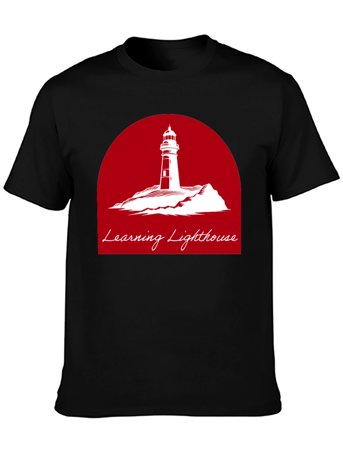 Learning Lighthouse Graphic T-Shirt