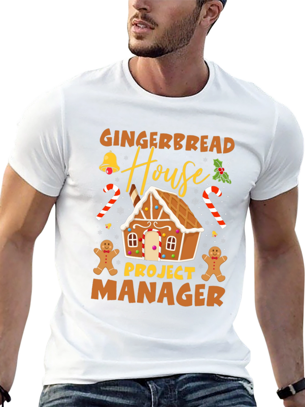 Gingerbread House Project Manager T-Shirt