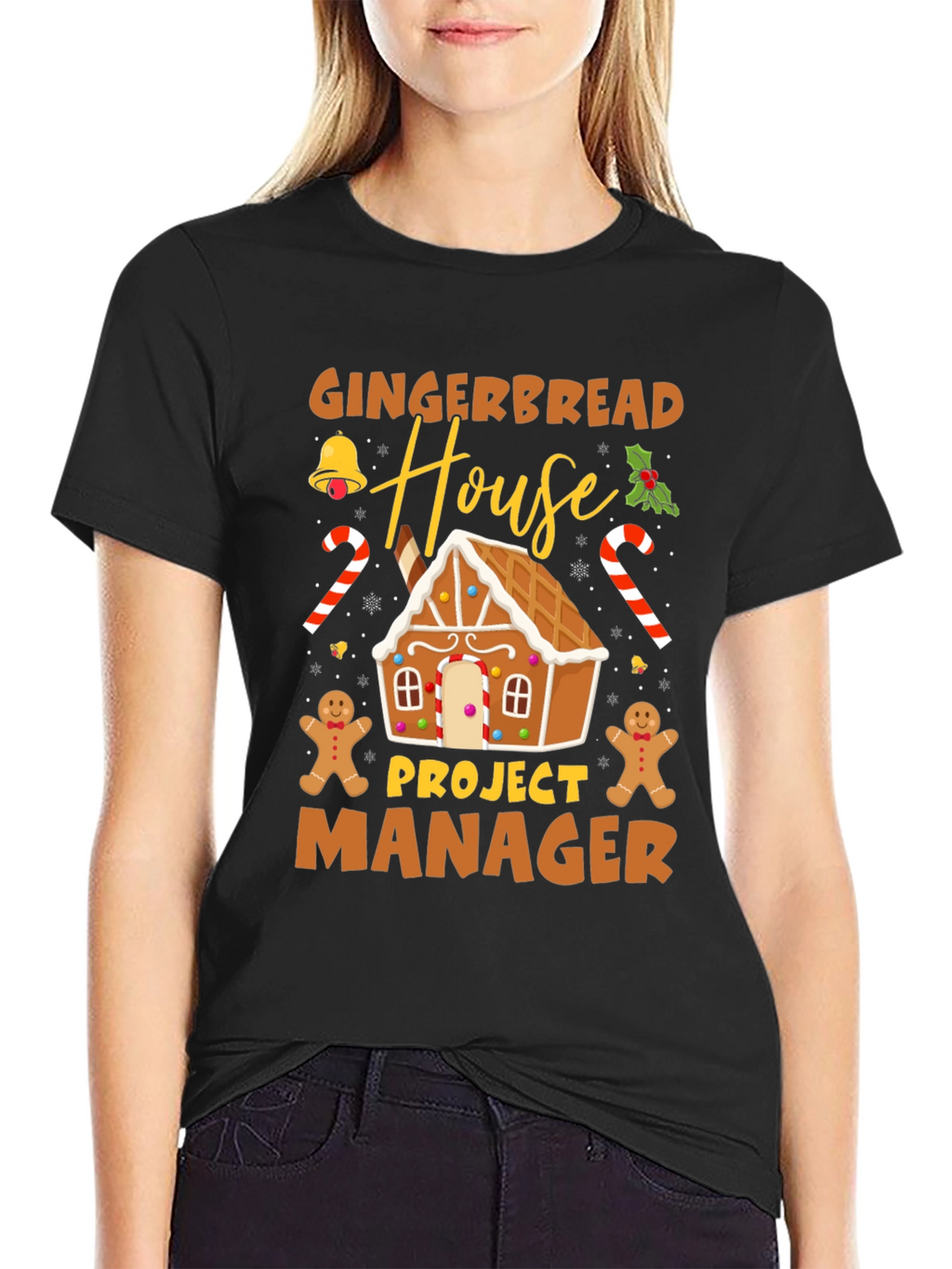 Gingerbread House Project Manager T-Shirt
