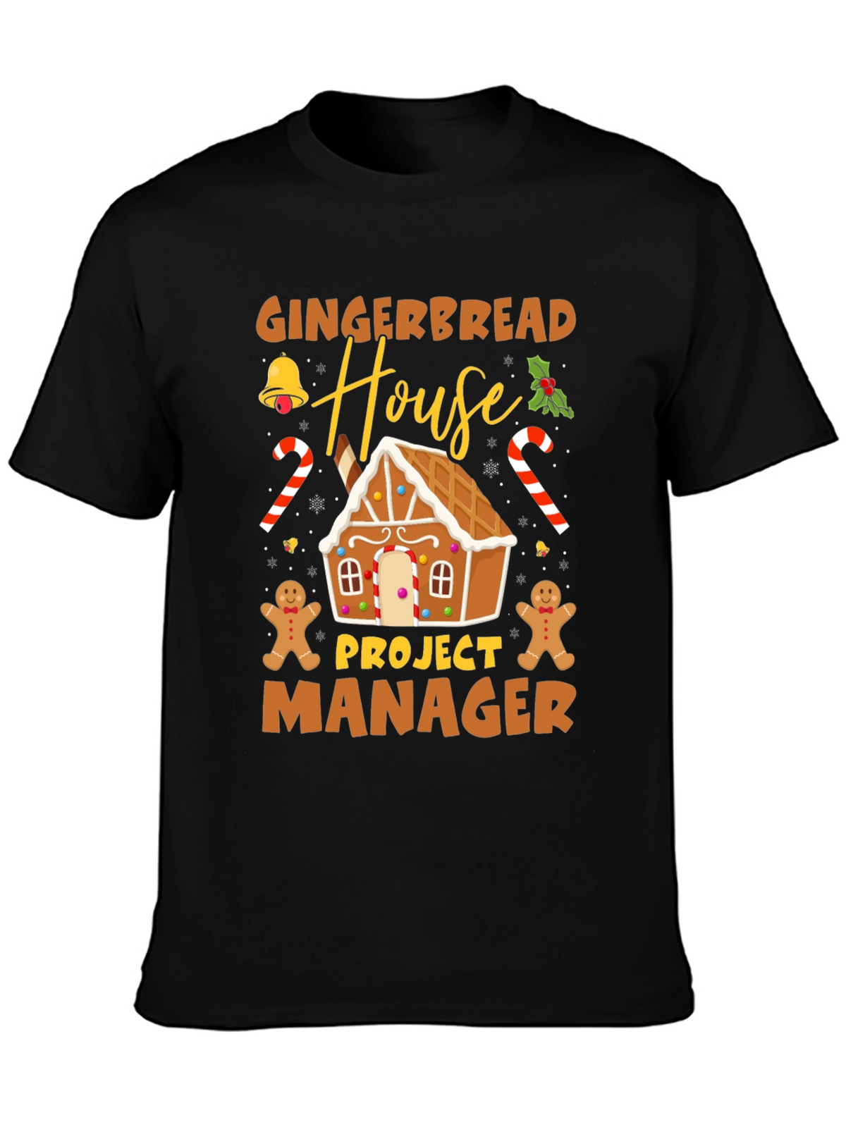Gingerbread House Project Manager T-Shirt