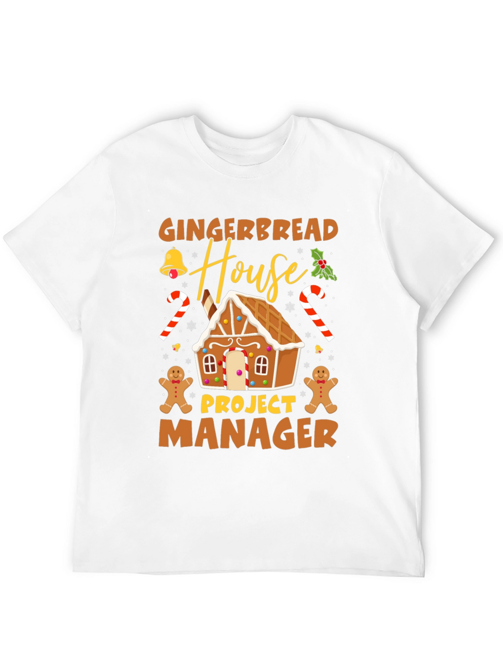 Gingerbread House Project Manager T-Shirt