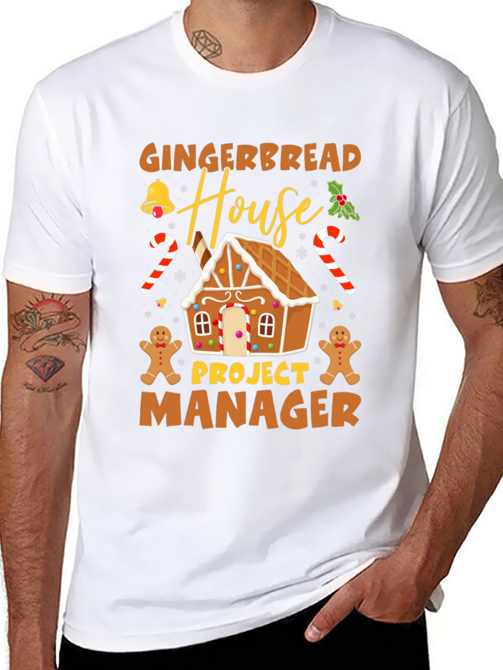Gingerbread House Project Manager T-Shirt