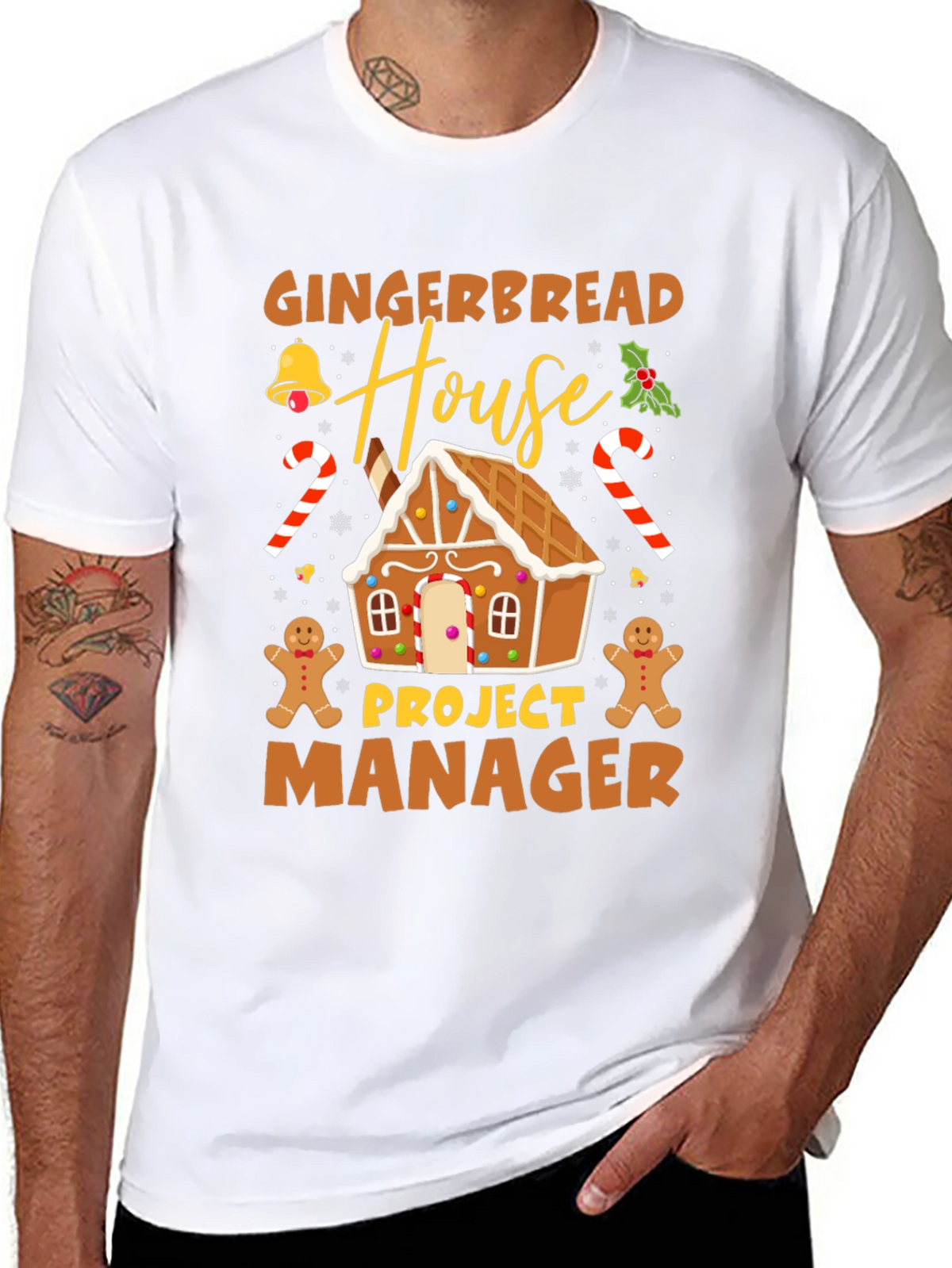 Gingerbread House Project Manager T-Shirt