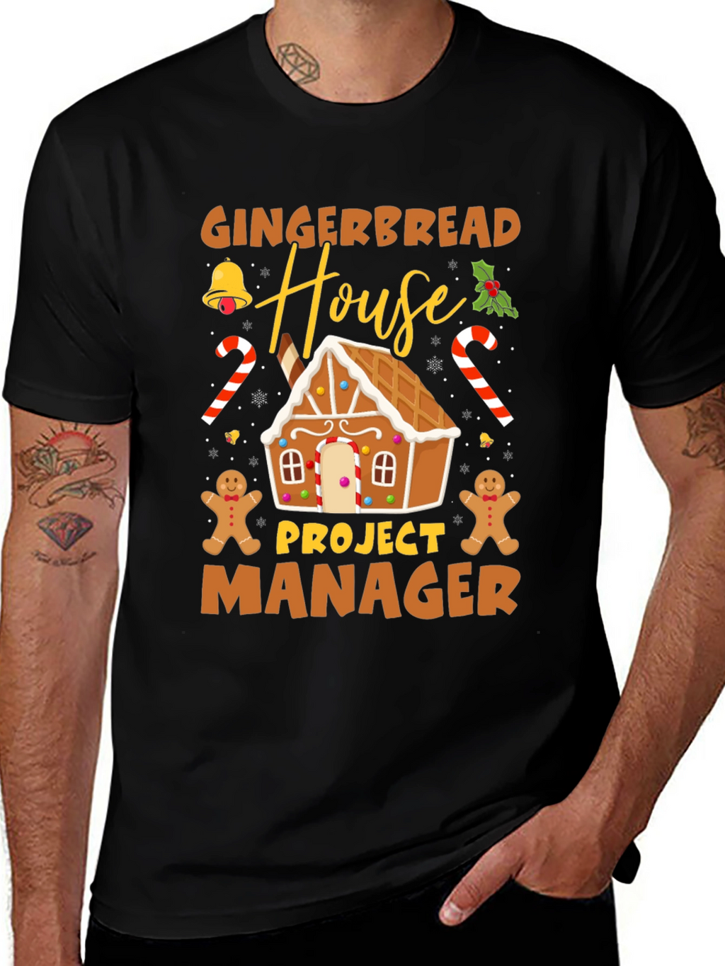Gingerbread House Project Manager T-Shirt