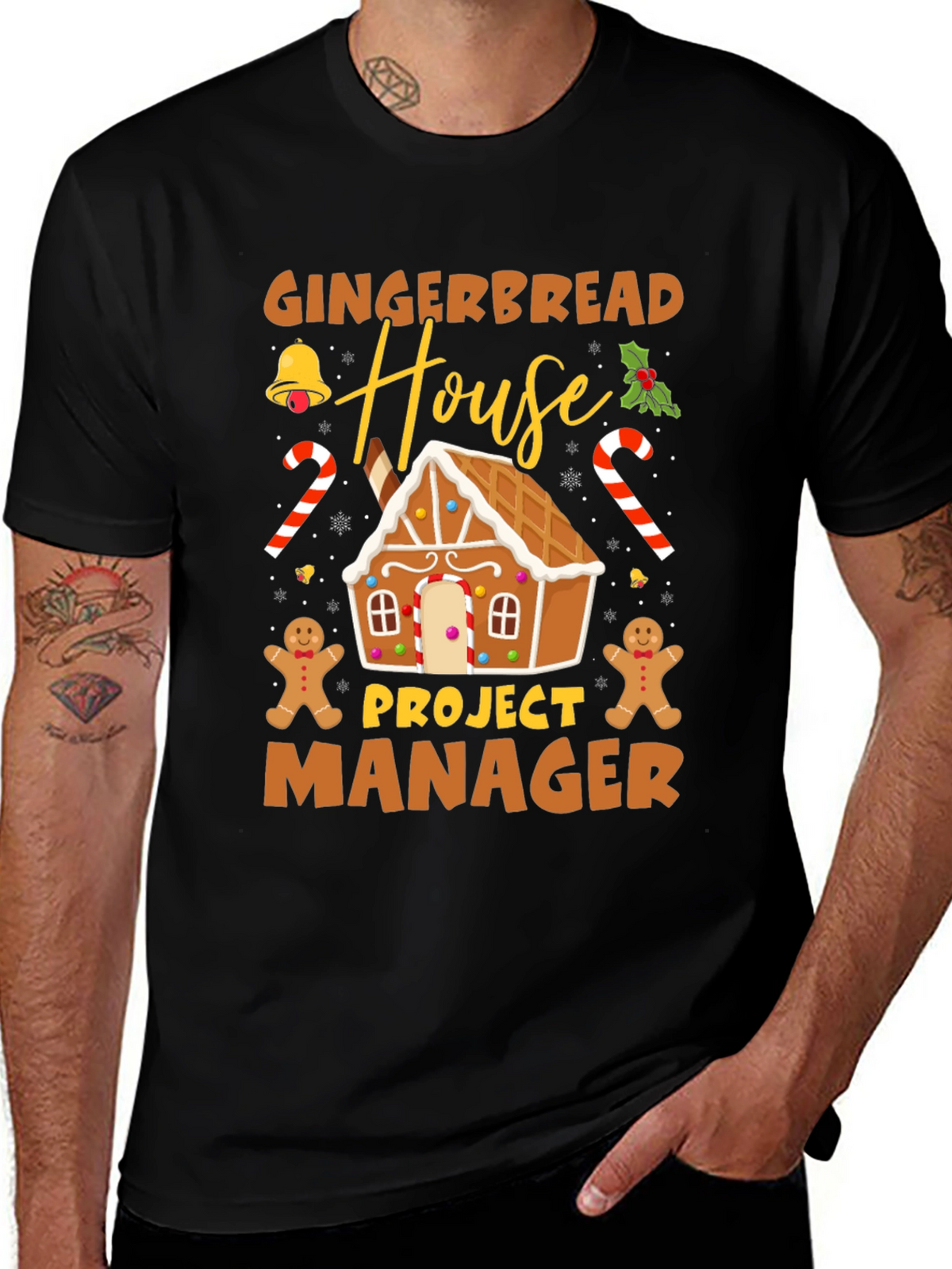 Gingerbread House Project Manager T-Shirt