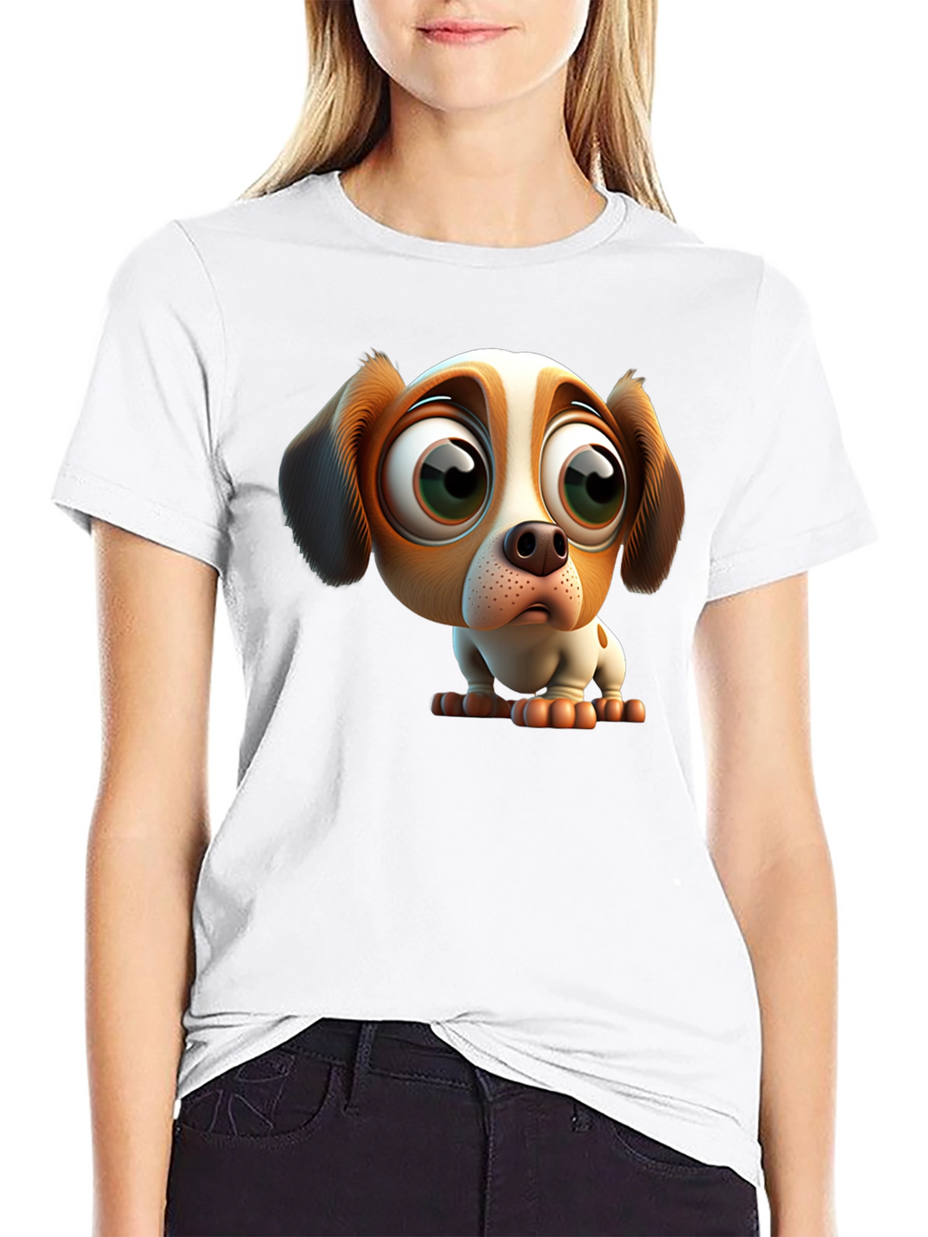 Cute Cartoon Puppy Dog T-Shirt