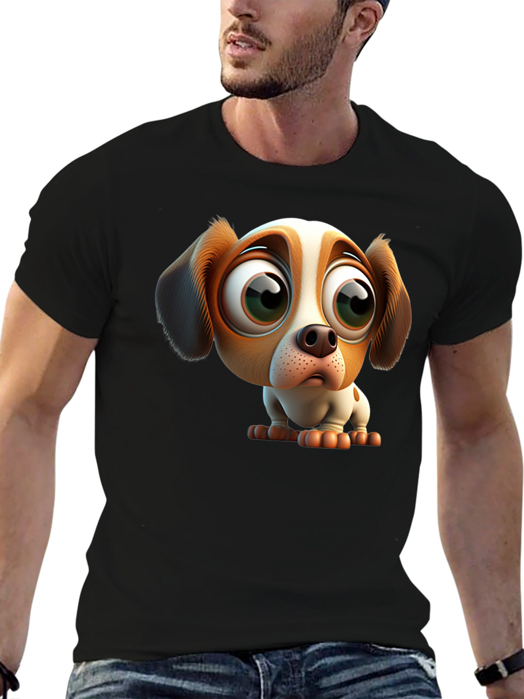 Cute Cartoon Puppy Dog T-Shirt