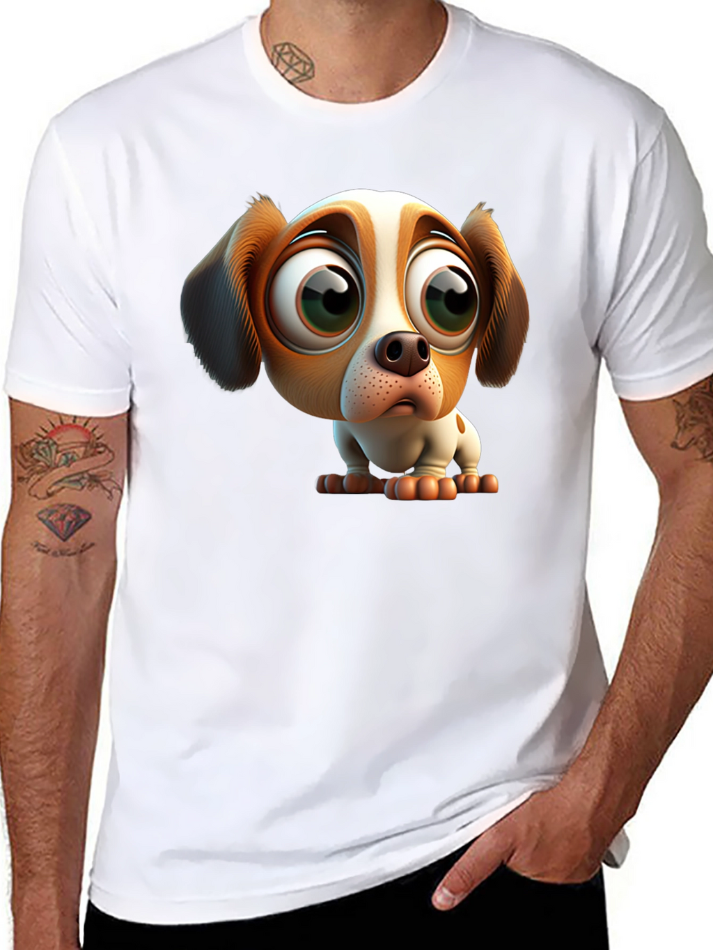 Cute Cartoon Puppy Dog T-Shirt