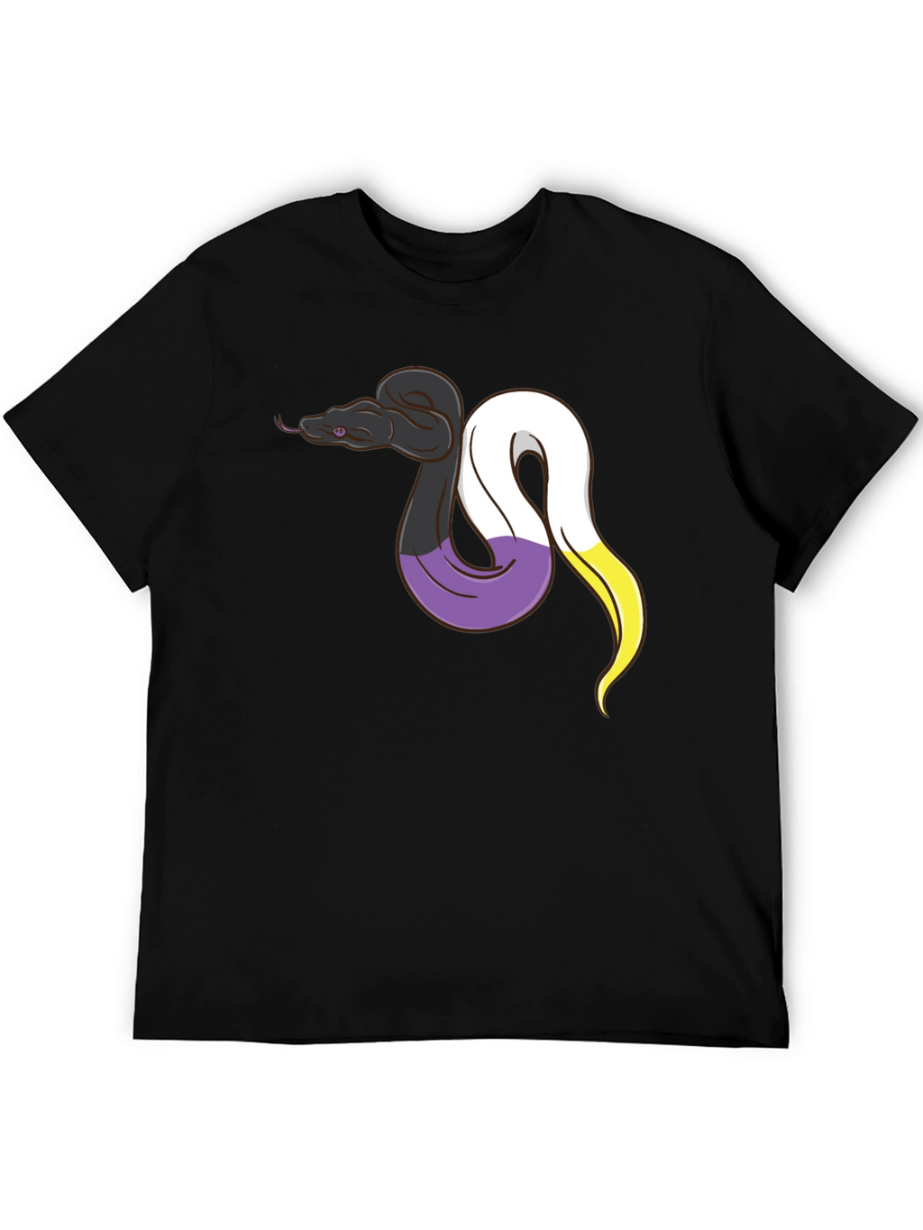 Nonbinary Pride Snake T-Shirt