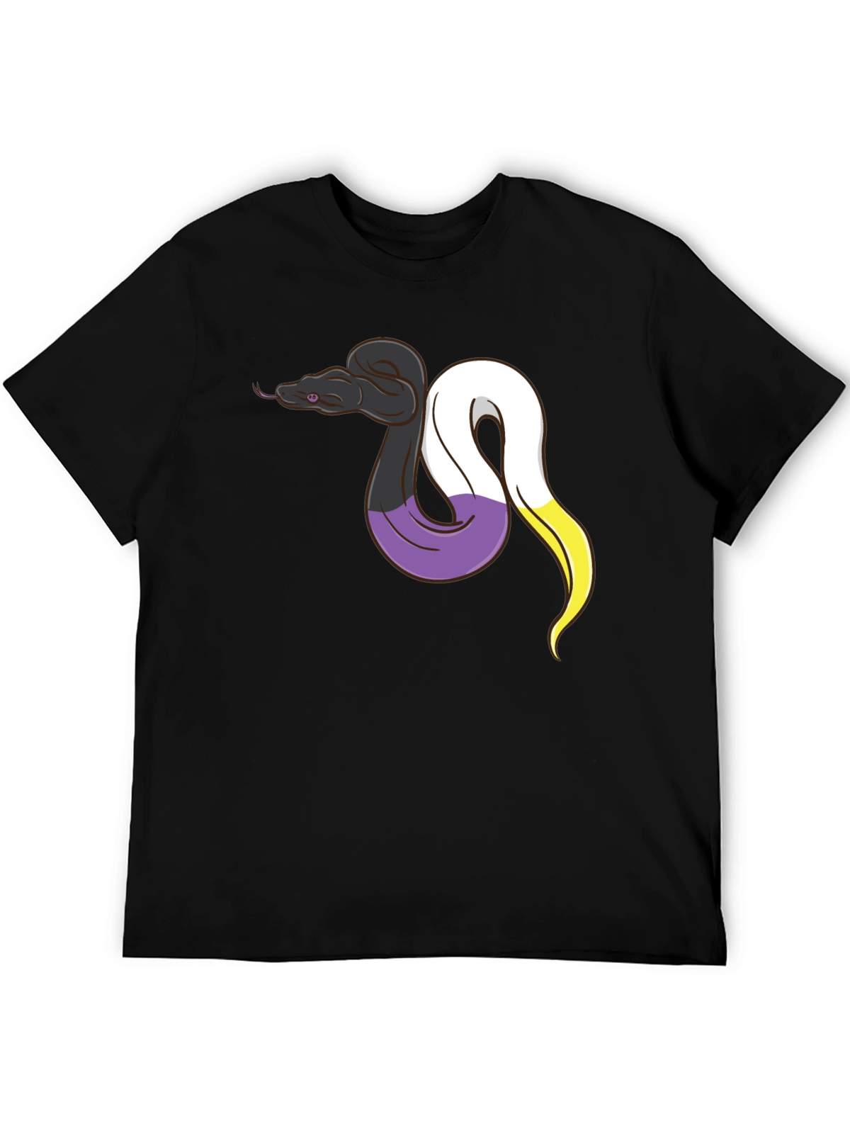 Nonbinary Pride Snake T-Shirt