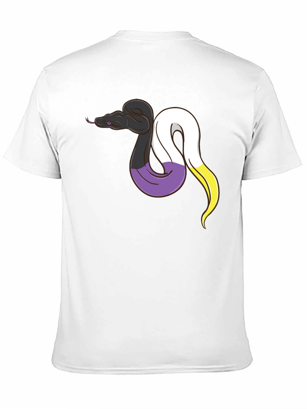 Nonbinary Pride Snake T-Shirt