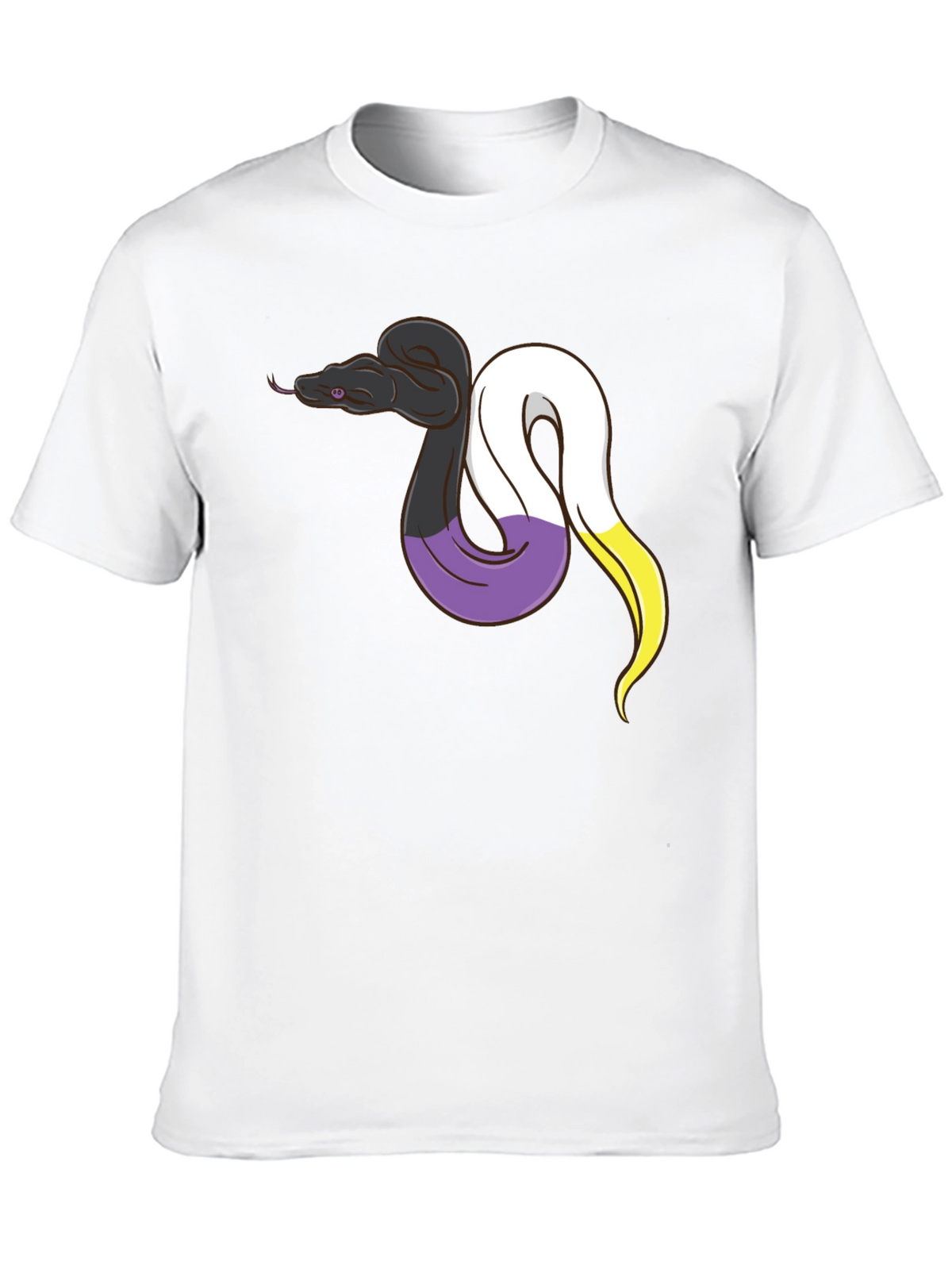 Nonbinary Pride Snake T-Shirt