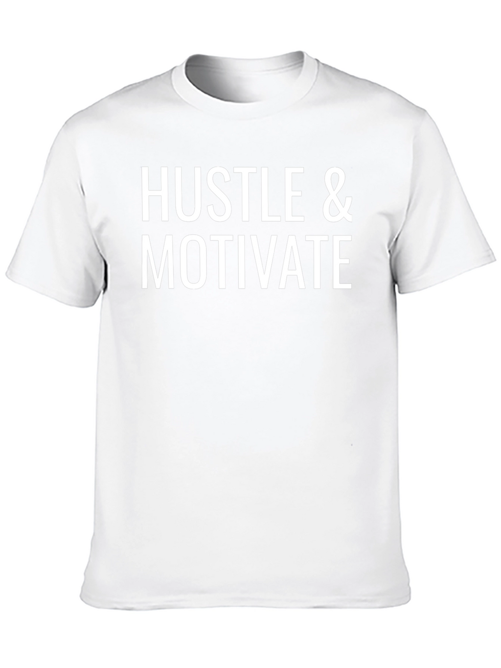 Hustle & Motivate Black Graphic T-Shirt