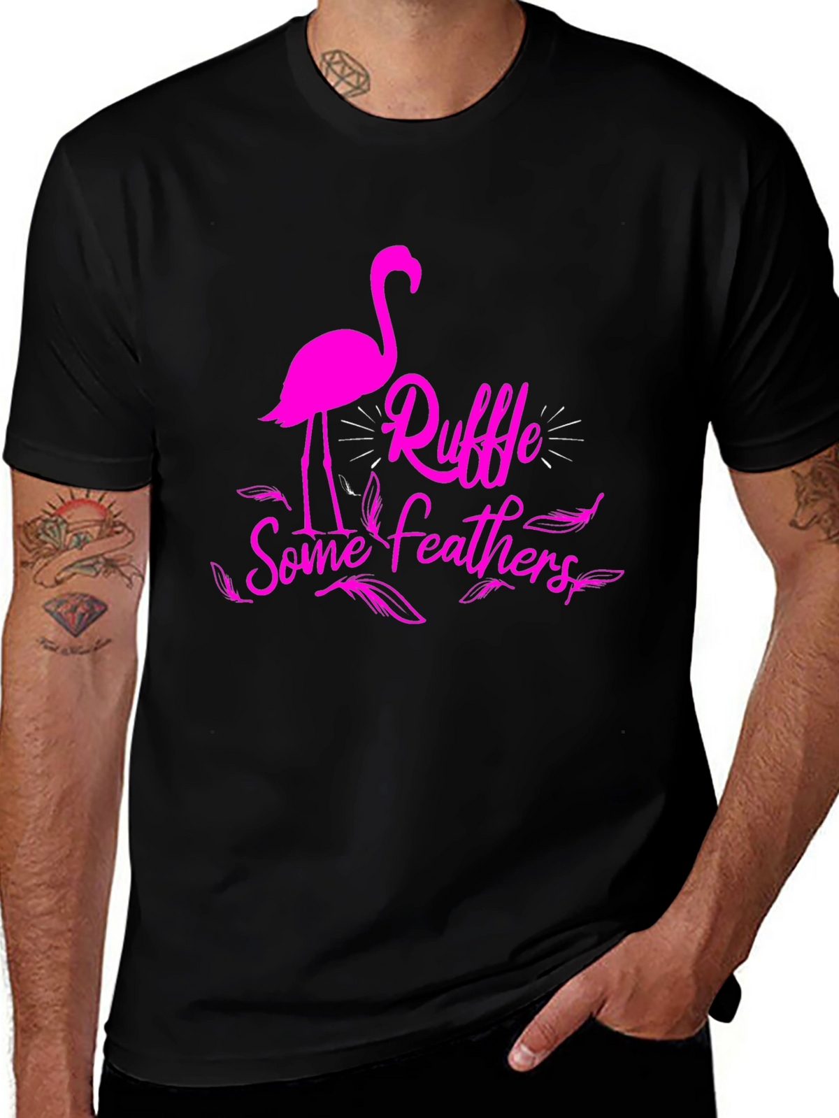 Ruffle Some Feathers Graphic Tee