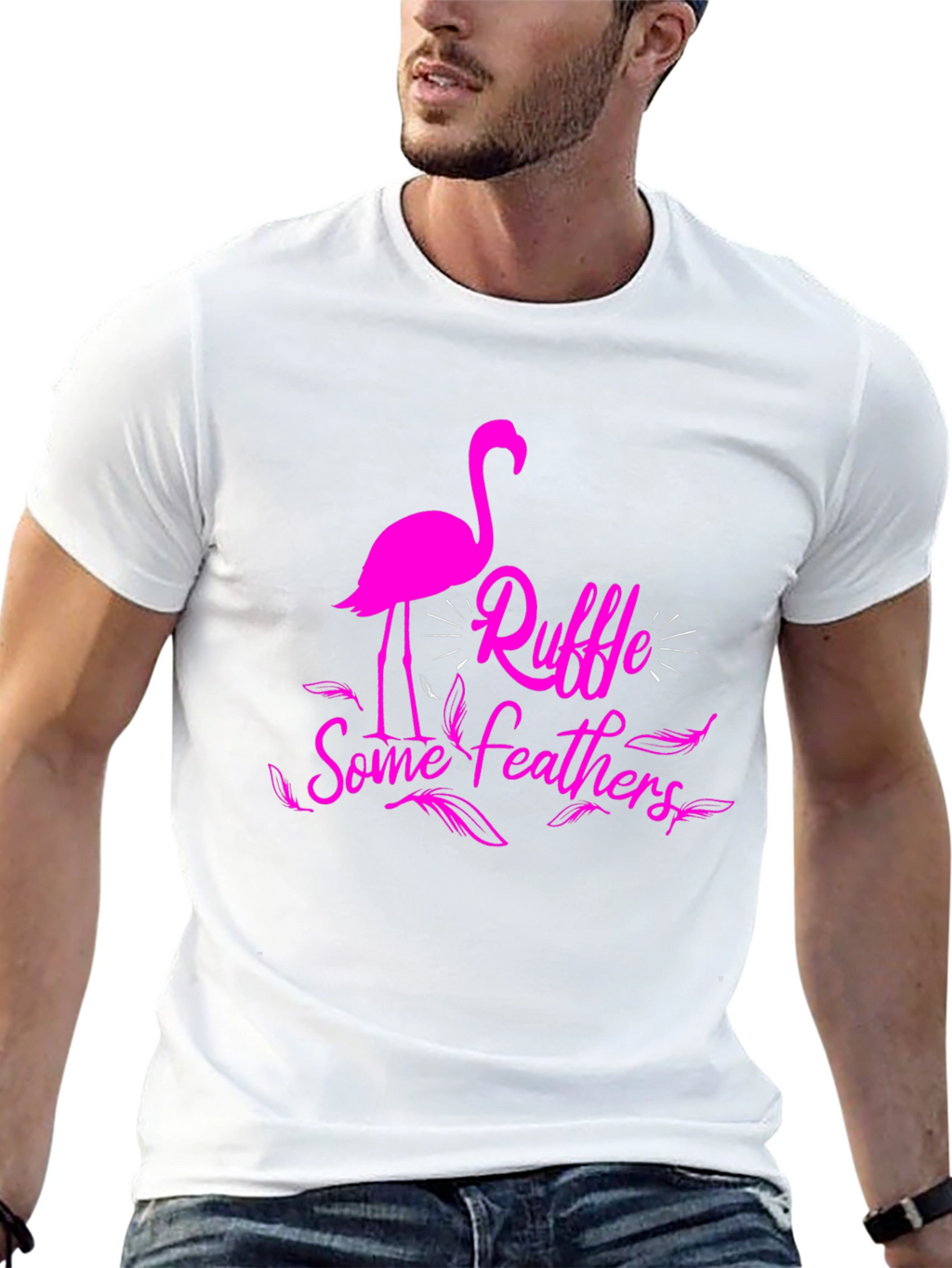 Ruffle Some Feathers Graphic Tee