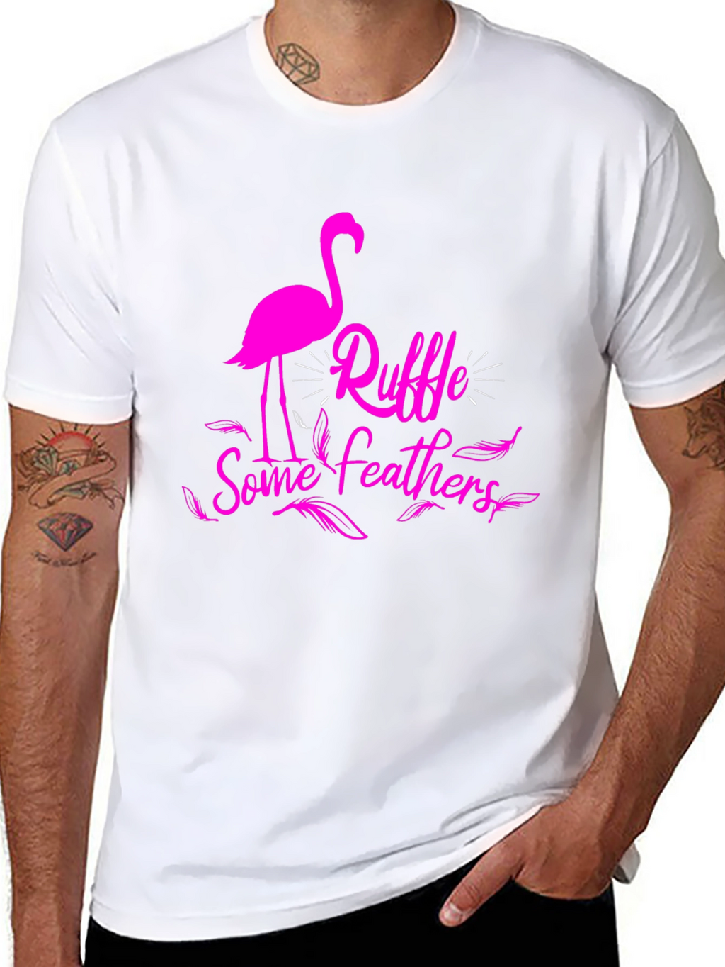 Ruffle Some Feathers Graphic Tee