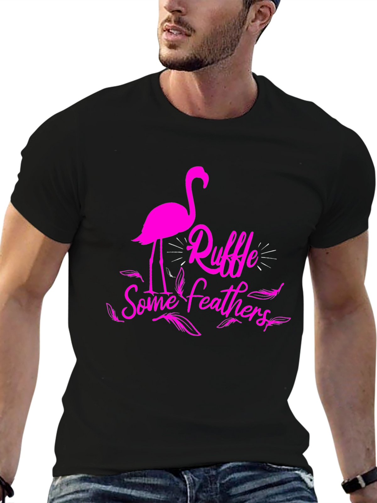 Ruffle Some Feathers Graphic Tee