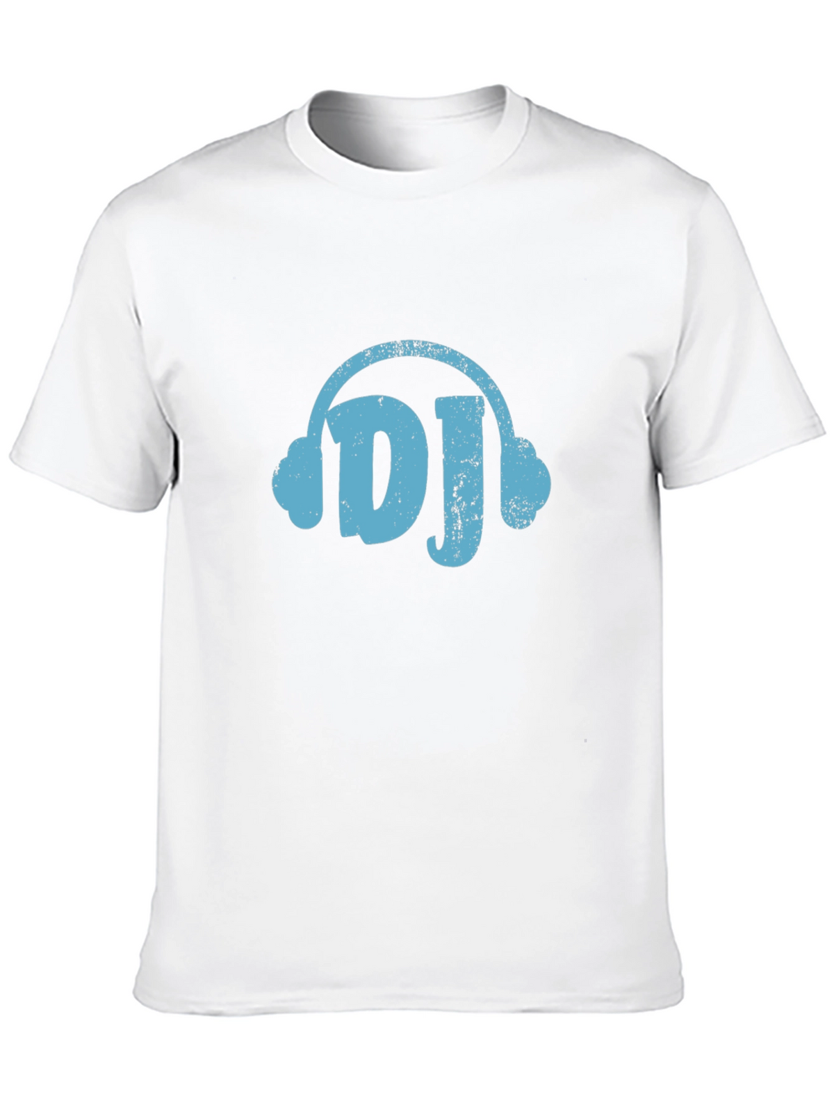 DJ Headphones Graphic Tee - Black