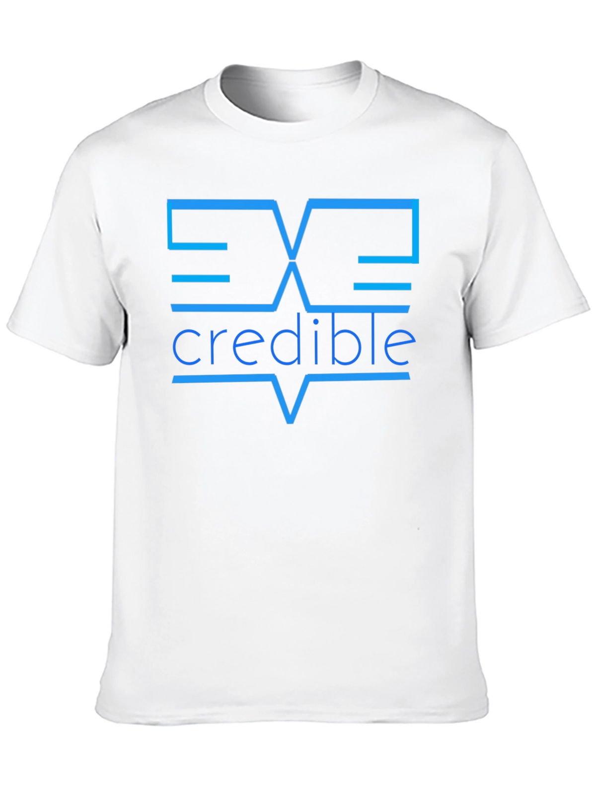 Incredible Graphic Tee - Modern Design Black T-Shirt