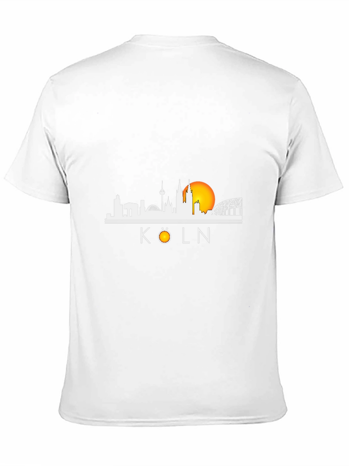 Köln Skyline T-Shirt - Black Cotton Tee