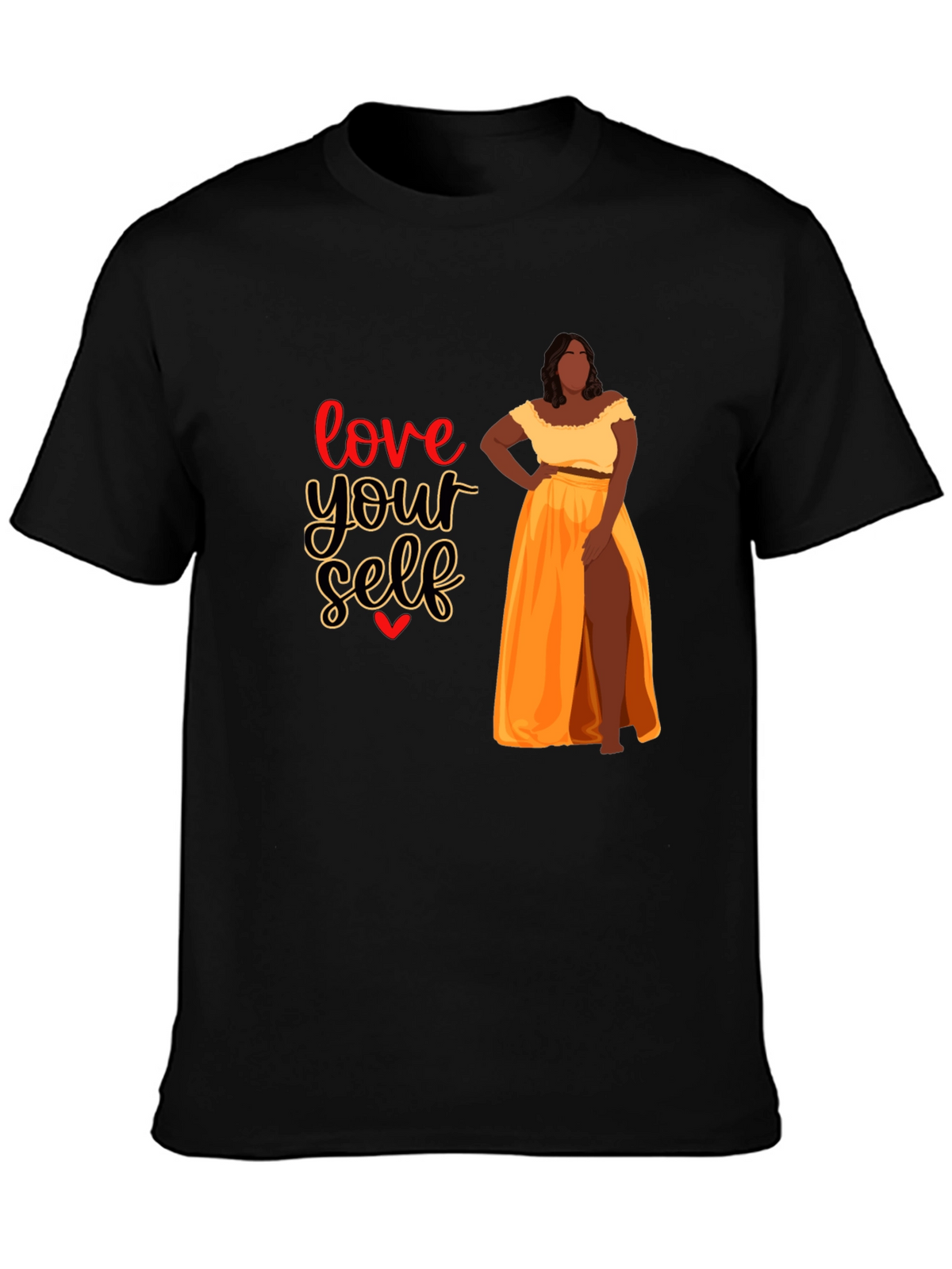 Love Yourself Womens Graphic Tee