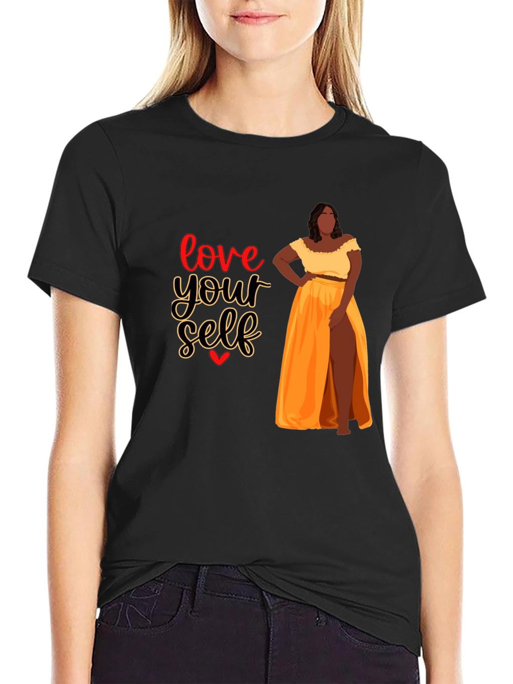 Love Yourself Womens Graphic Tee