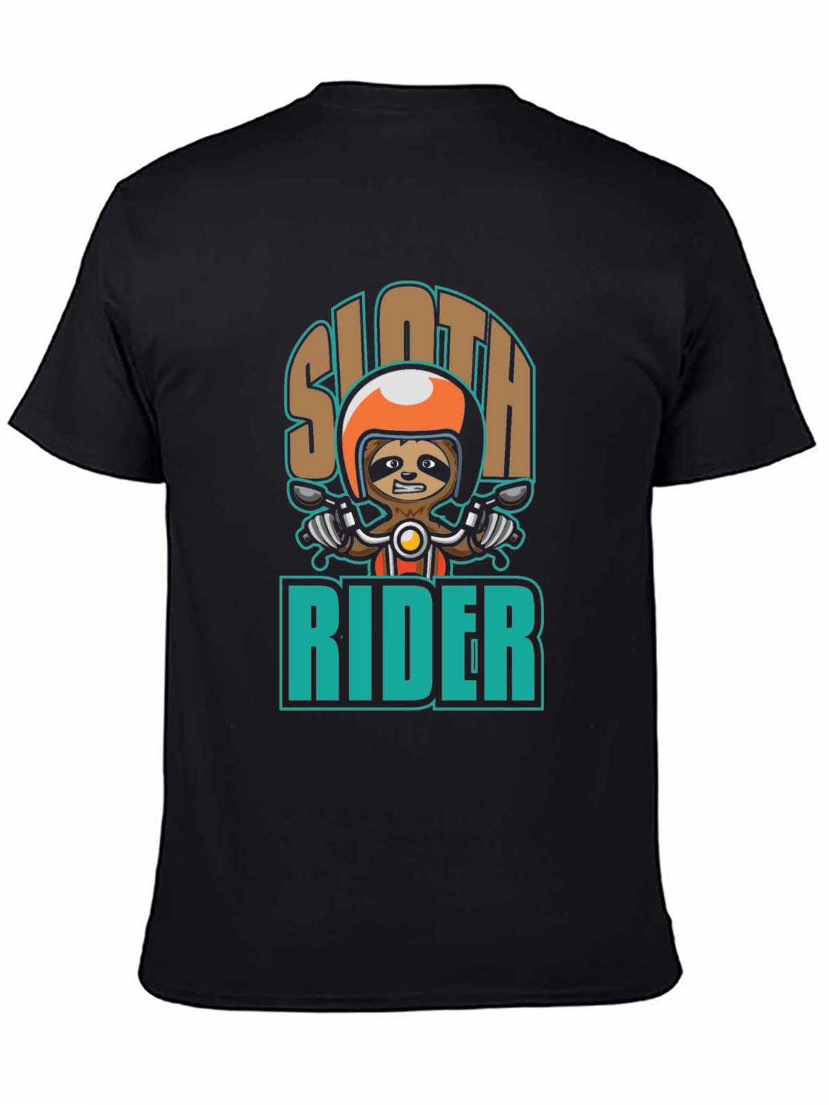 Sloth Rider T-Shirt - Cool Graphic Tee