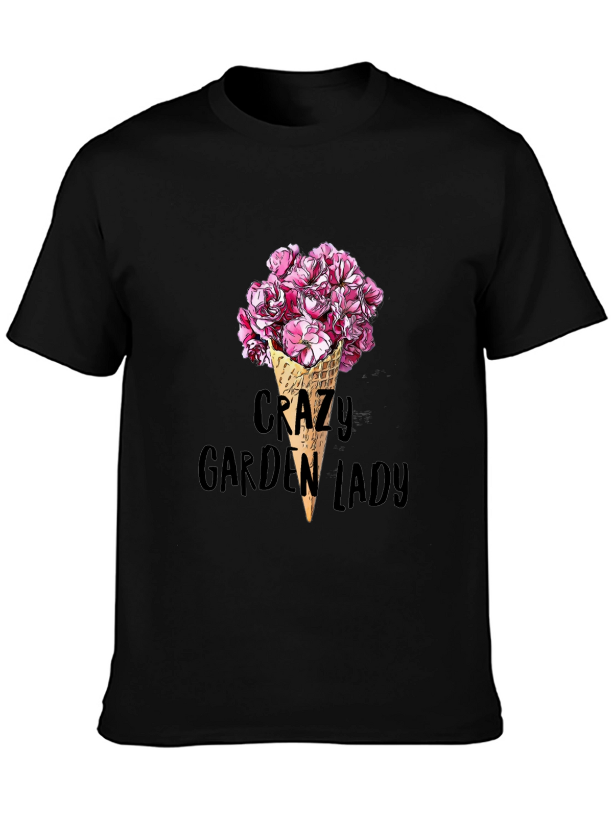 Crazy Garden Lady Graphic Tee