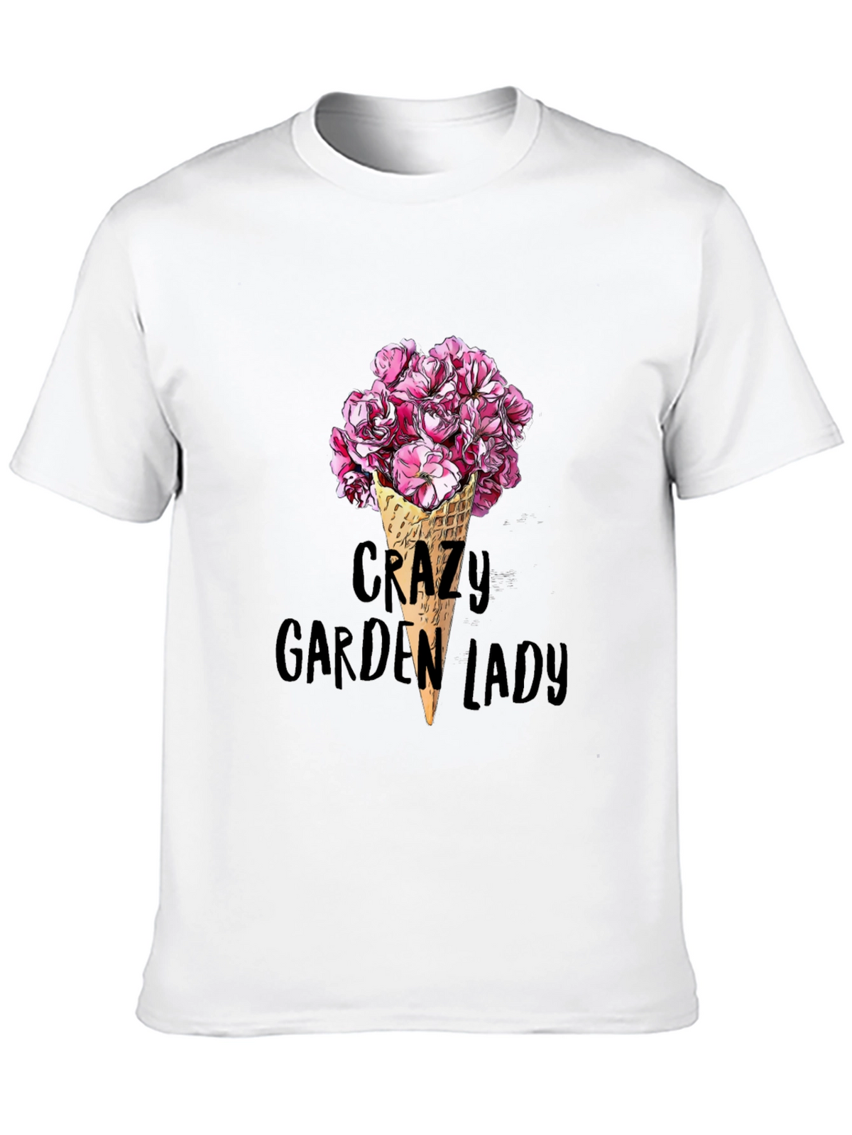 Crazy Garden Lady Graphic Tee