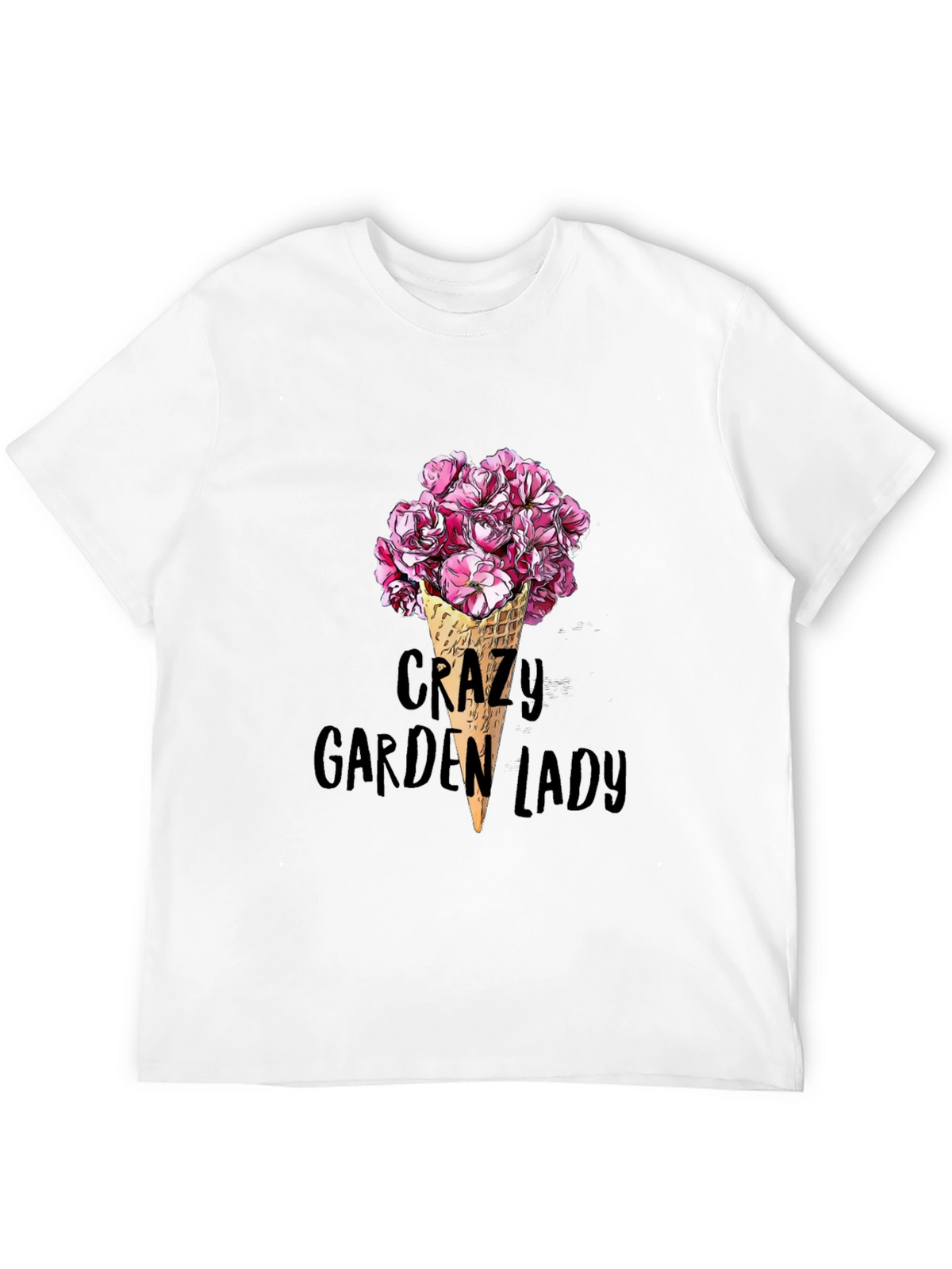 Crazy Garden Lady Graphic Tee