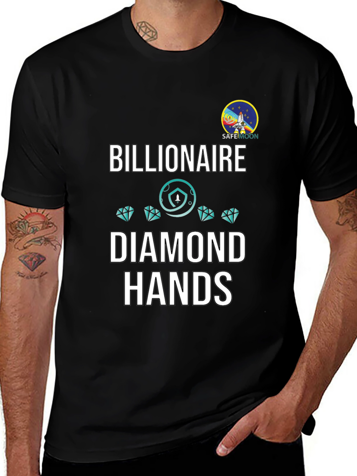 Billionaire Diamond Hands Graphic Tee