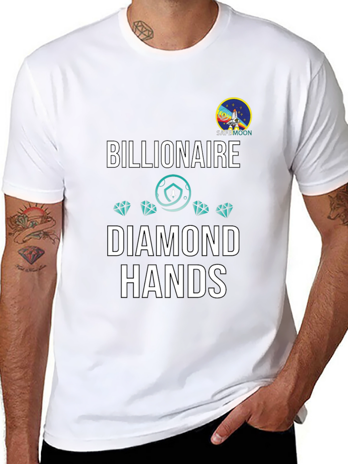 Billionaire Diamond Hands Graphic Tee