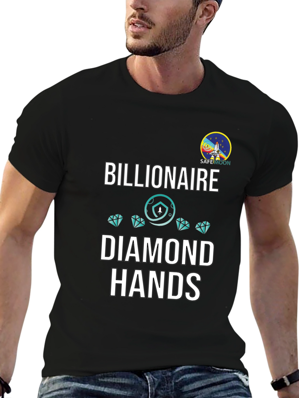 Billionaire Diamond Hands Graphic Tee