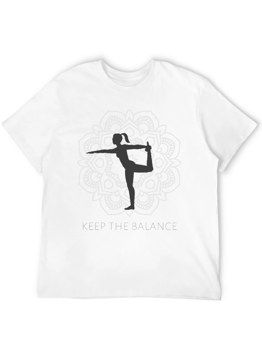 Balance Mandala Graphic Tee - Yoga Inspired