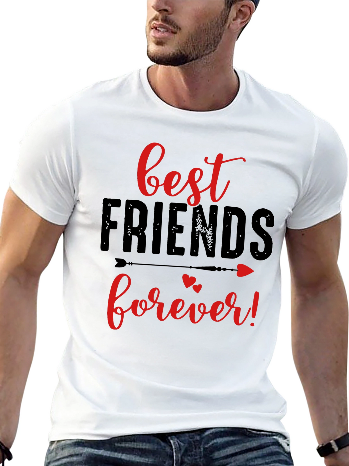 Best Friends Forever Graphic T-Shirt