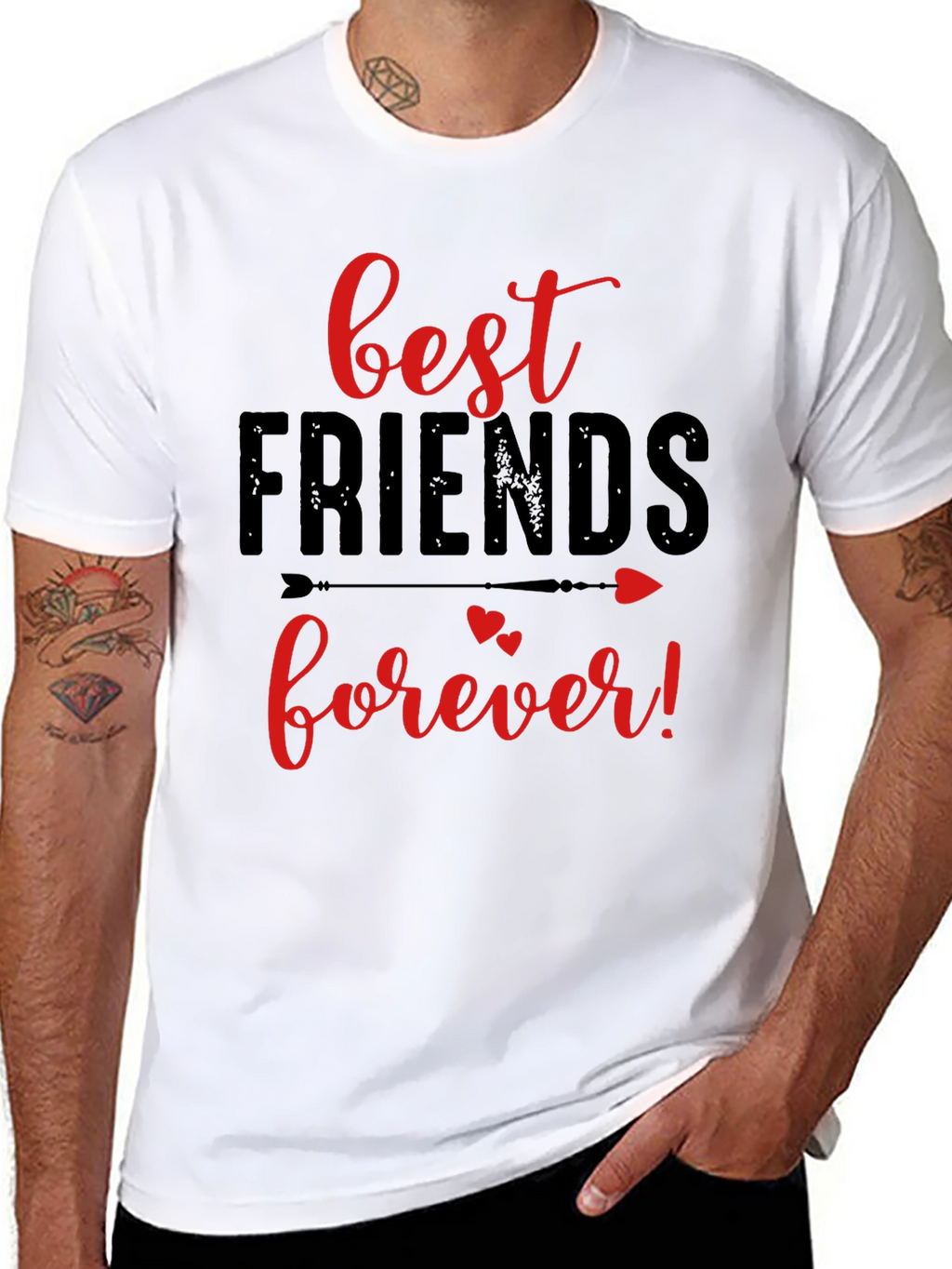 Best Friends Forever Graphic T-Shirt