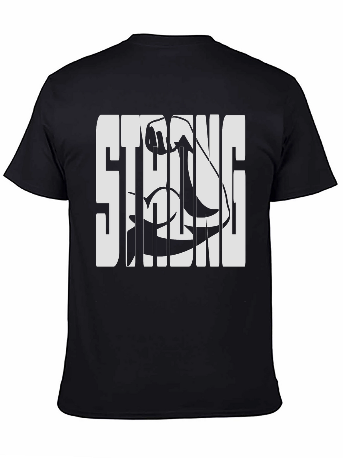 Strong Arm Graphic T-Shirt - Black