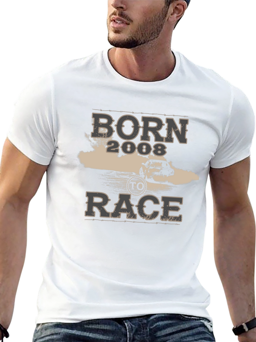 Born 2 Race 2008 T-Shirt