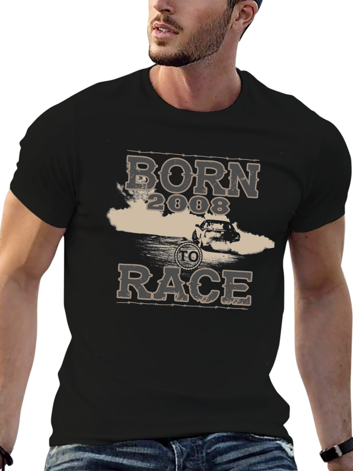 Born 2 Race 2008 T-Shirt
