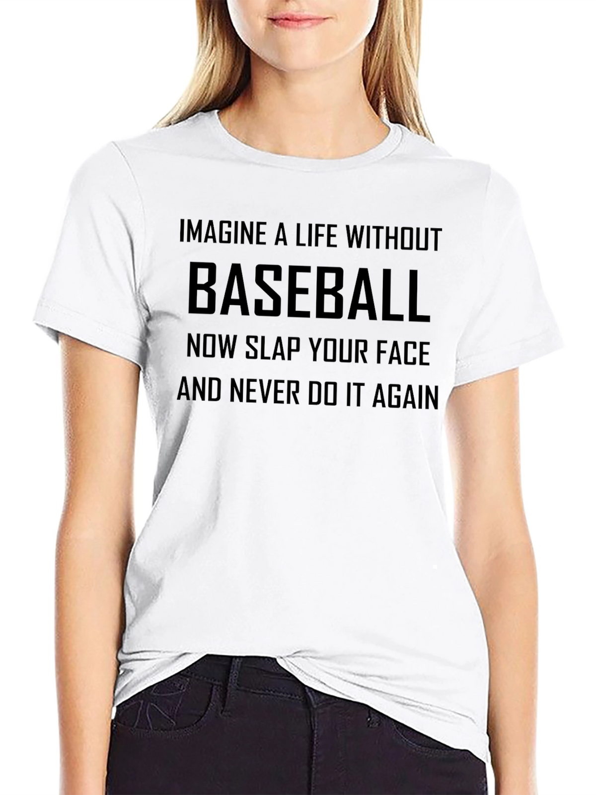 Baseball Slap T-Shirt - Funny Baseball Tee