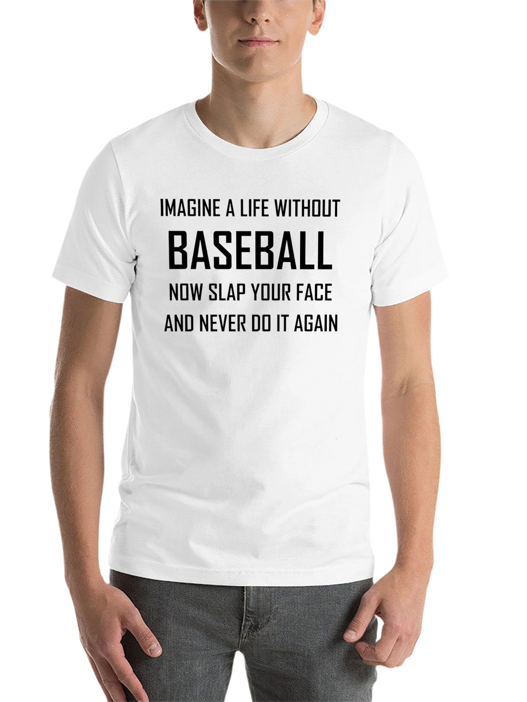Baseball Slap T-Shirt - Funny Baseball Tee