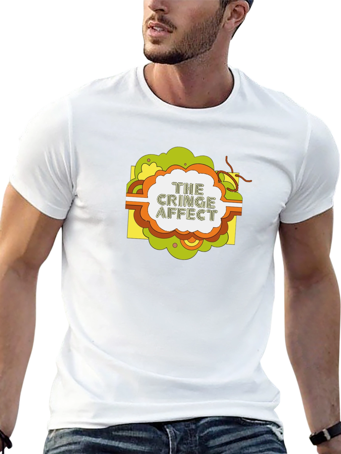 The Cringe Affect Graphic Tee - Retro Style