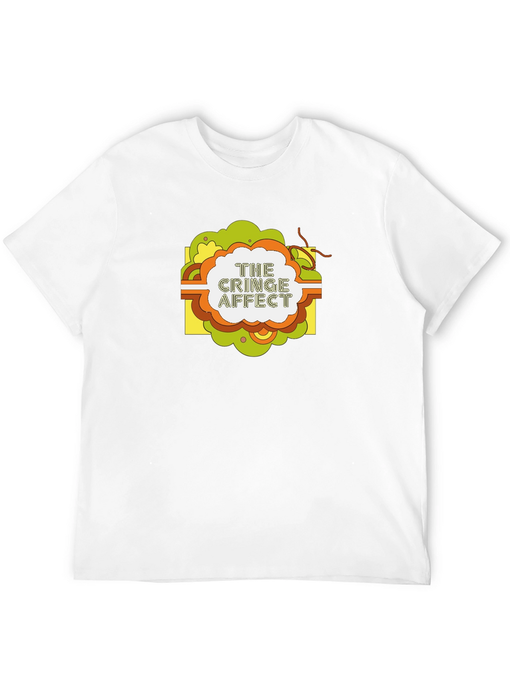 The Cringe Affect Graphic Tee - Retro Style