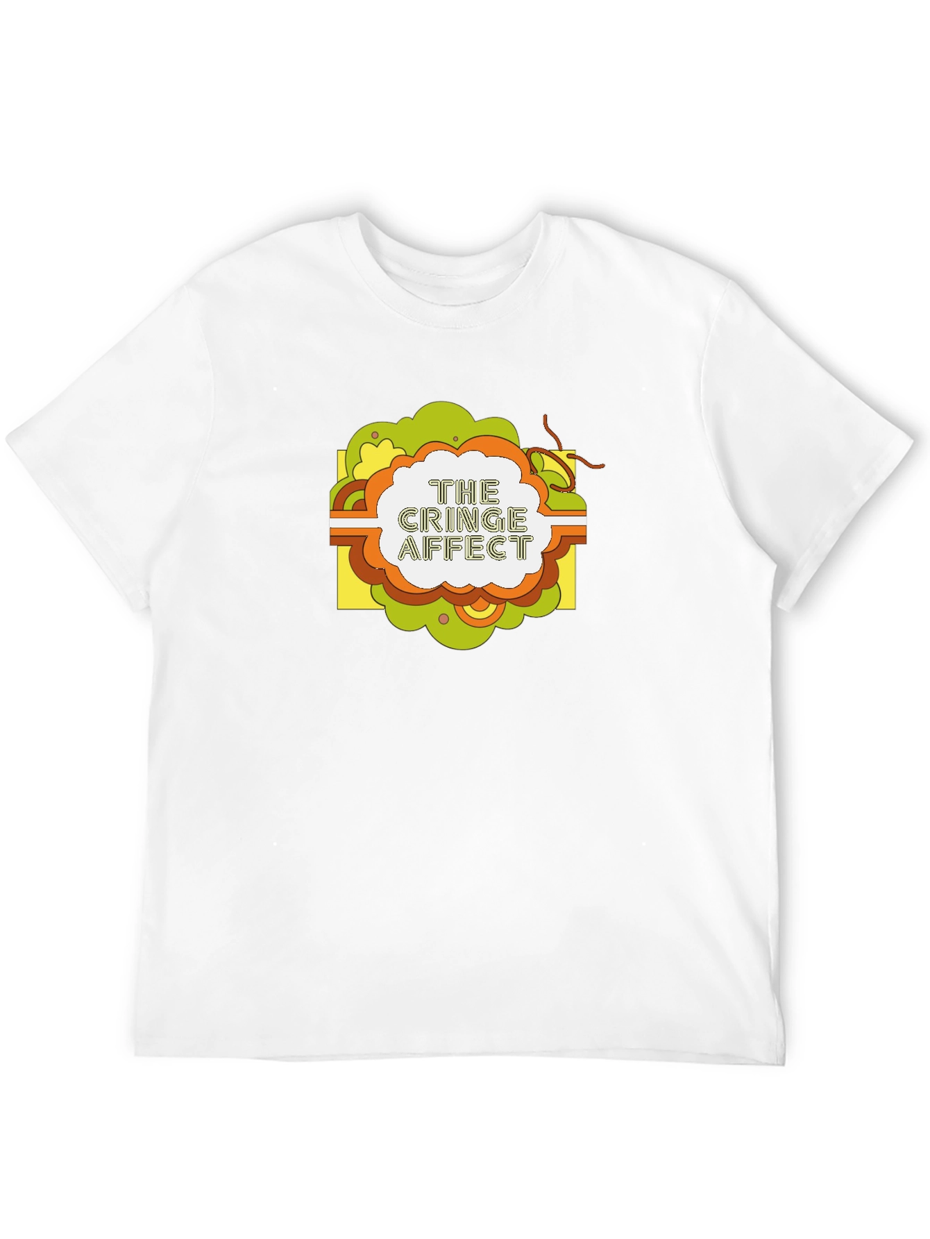 The Cringe Affect Graphic Tee - Retro Style
