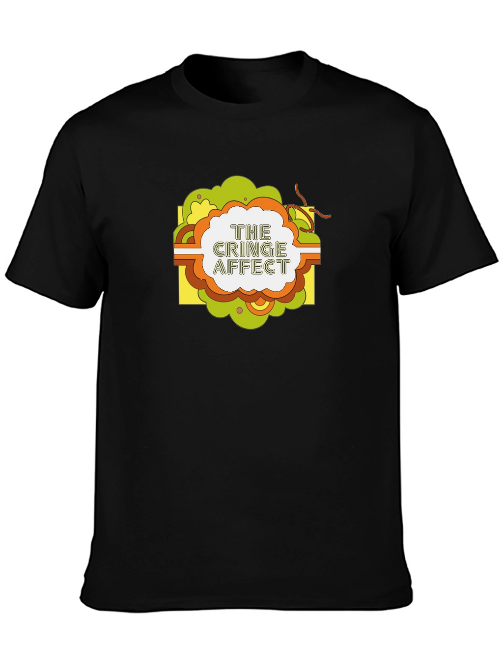 The Cringe Affect Graphic Tee - Retro Style