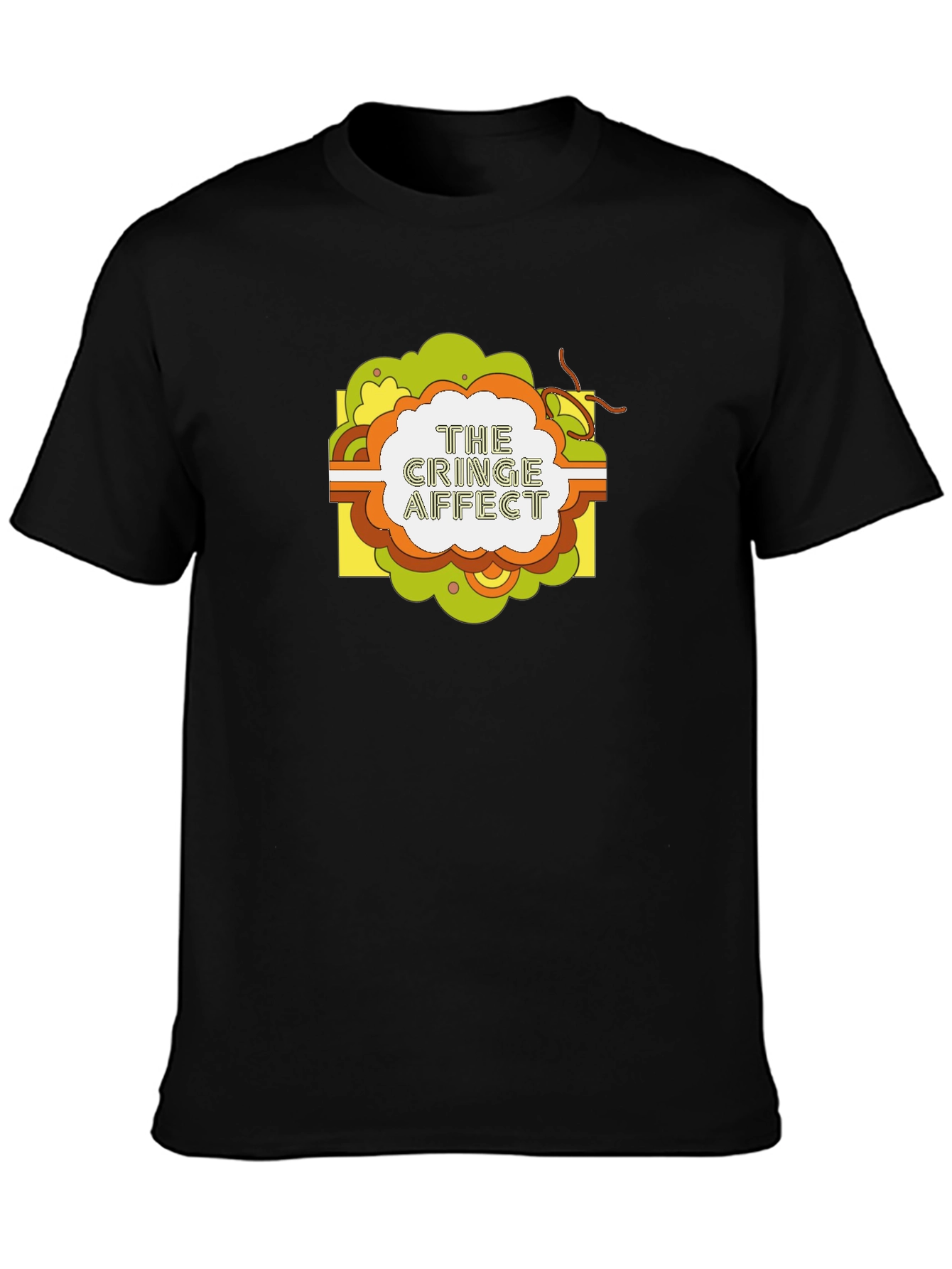 The Cringe Affect Graphic Tee - Retro Style